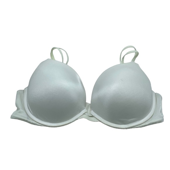 Other - Victoria’s Secret very sexy push up white satin bra size 36C